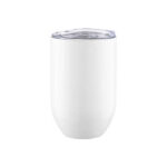 BW22WL-360ST Glass stainless steel white small tumbler ektiposi online