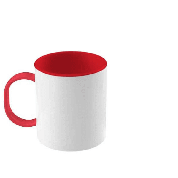 BPM06R Plastic mug red ektiposi online